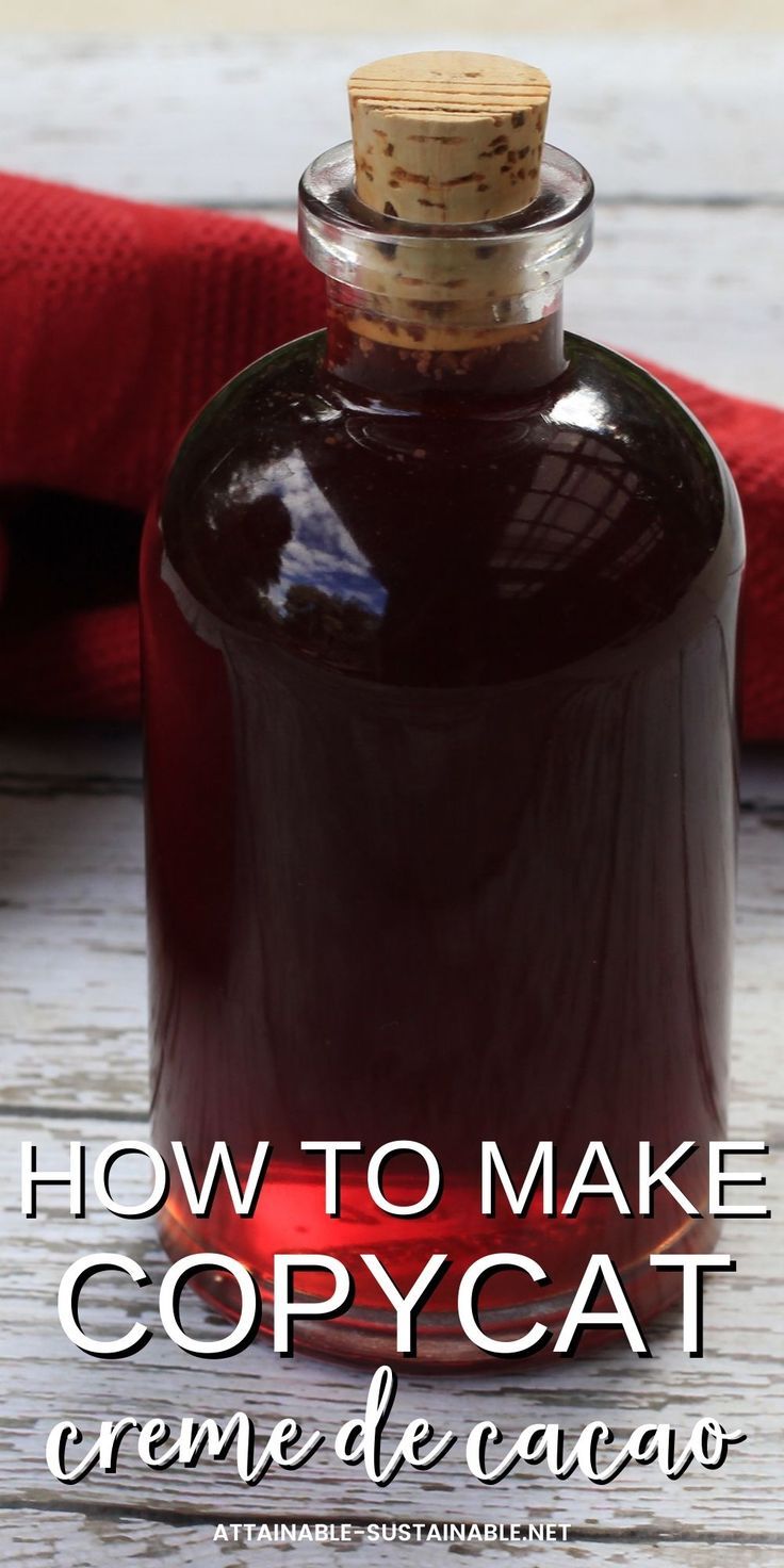 how to make copycat creme de cacacoo for homemade caramel syrup