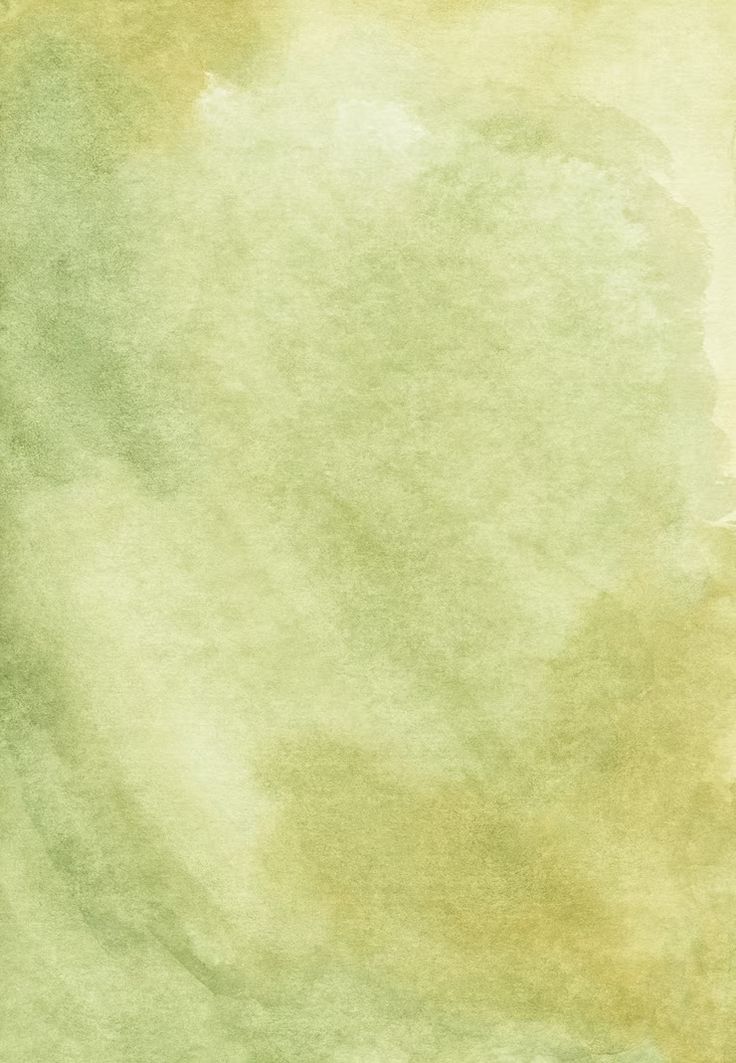 a green and yellow watercolor background with some white spots on the bottom right corner