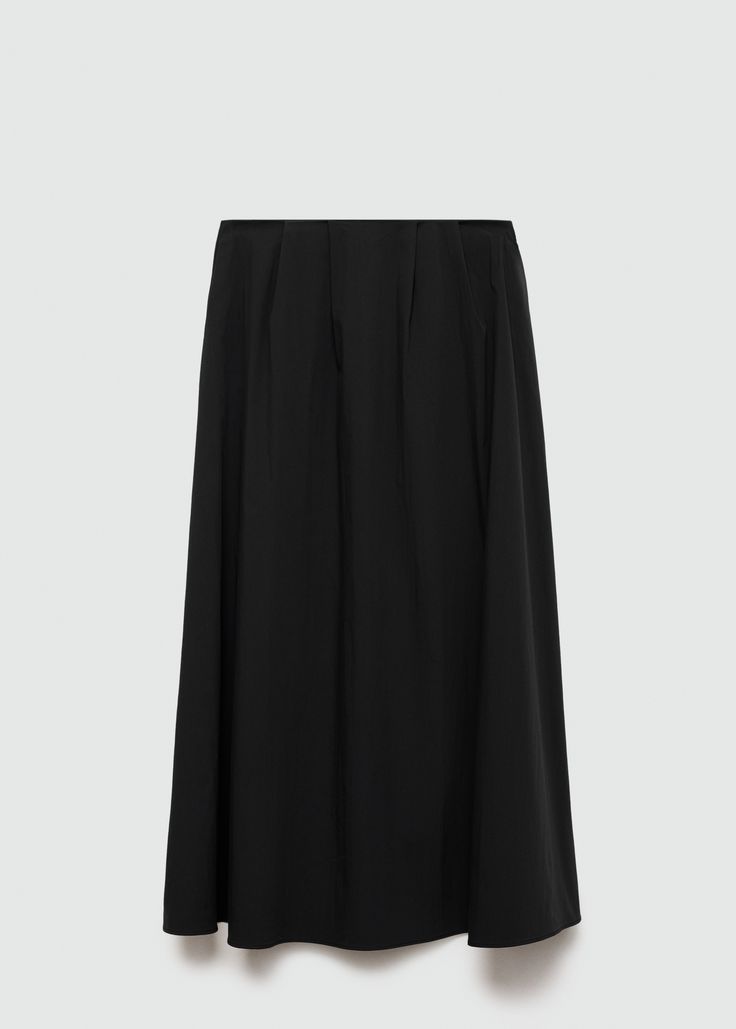 Long flared skirt Gathered Wide Hem Bottoms, Relaxed Gathered Skirt With Wide Hem, Relaxed Maxi Skirt With Pleated Wide Hem, Elegant A-line Bottoms With Elastic Waistband, Relaxed Viscose Maxi Skirt With Lining, Chic Viscose Flared Skirt Bottoms, Elegant Bottoms With Lined Skirt And Wide Hem, Chic Flared Viscose Skirt, Chic Flowy Skirt With Wide Hem