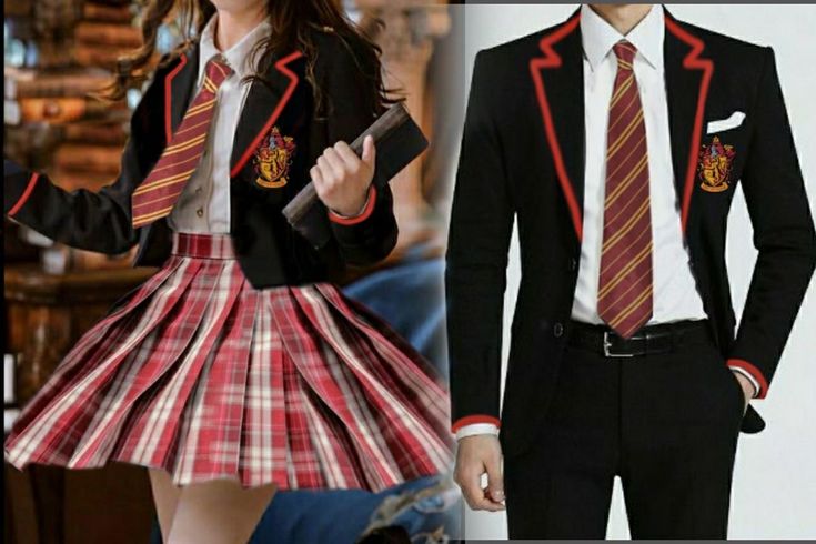 Harry Potter Uniform, Hogwarts Uniform, Hogwarts Outfits, Movie Inspired Outfits, School Uniform Fashion, School Uniform Outfits, Harry Potter Style, Lolita Outfits, Harry Potter Outfits