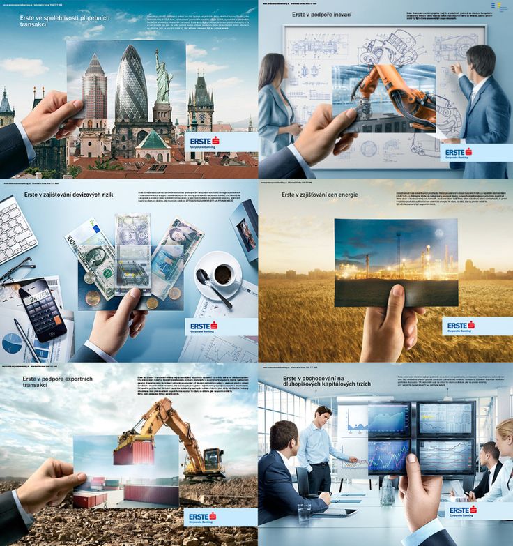 several different images of people working in an office and on the same page, each with their own image