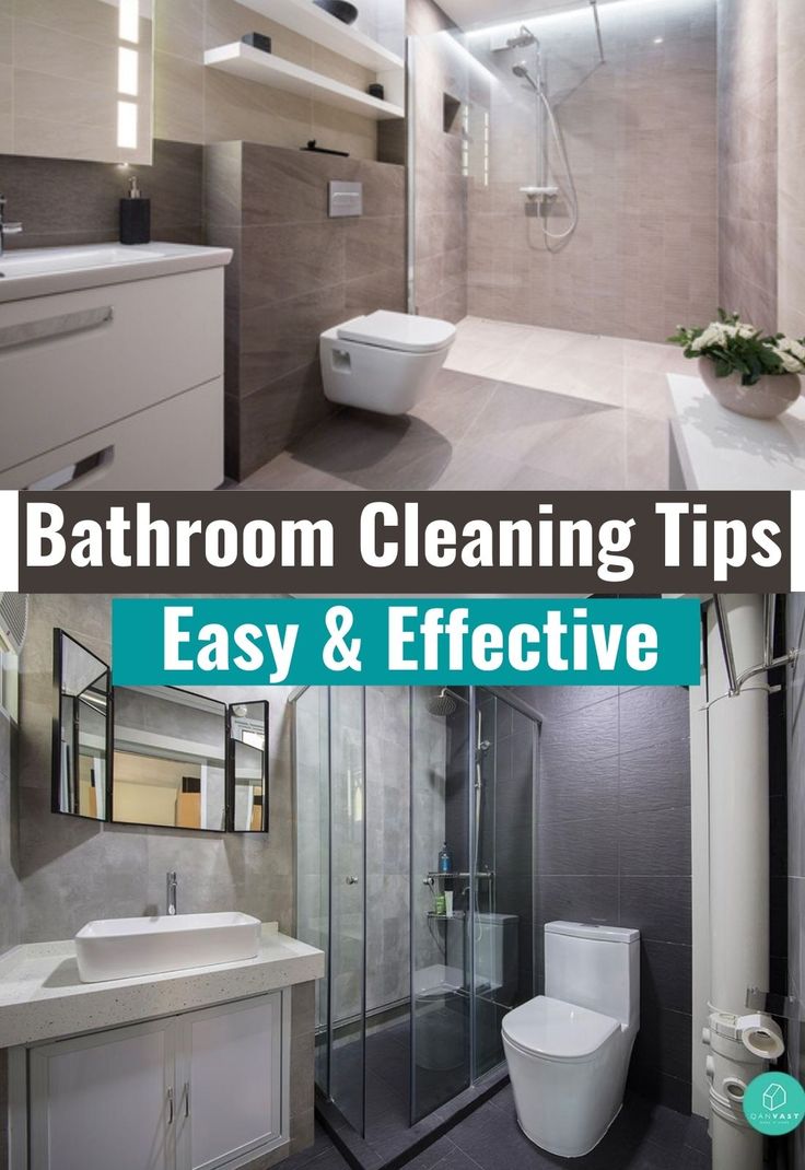 bathroom cleaning tips easy and effective