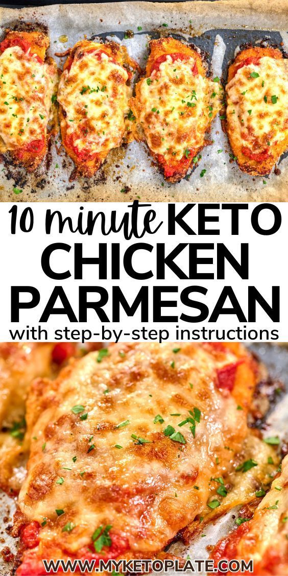 chicken parmesan with step by step instructions