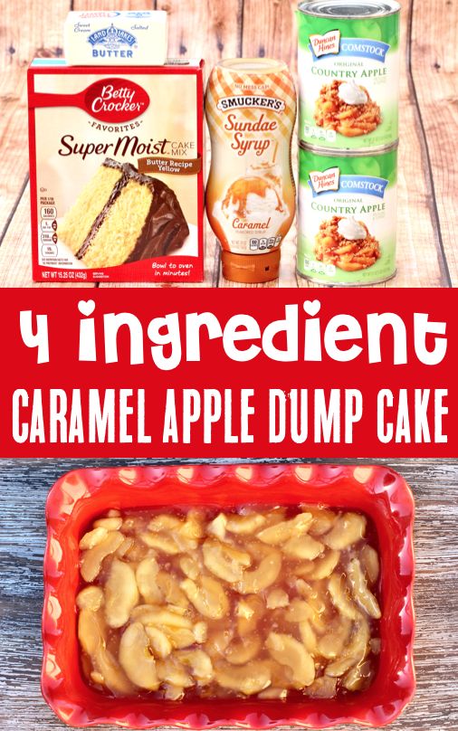 the best apple dump cake you'll ever make