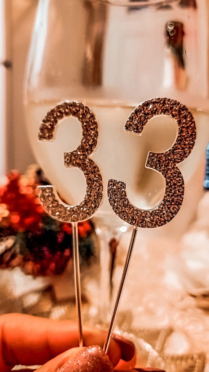 Champagne and age number 33 Birthday Picture Ideas, 33 Birthday Theme, 33 Cake Birthday, Birthday Cake 33, 33 Years Old Birthday, 33 Birthday Cake, Happy 33rd Birthday, 30th Birthday Quotes, 33 Birthday