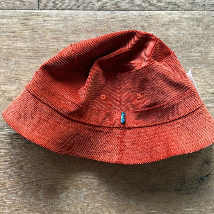 Super Cool Nwot Bucket Hat Inspo, Corduroy Bucket Hat, Super Cool, Blue Orange, Bucket Hat, Color Blue, Women Accessories, Orange, Hats