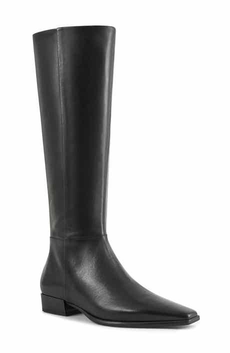 Sam Edelman Sylvia Knee High Boot (Women) | Nordstrom Wide Calf, Designer Boots, Sam Edelman, Knee High Boots, Knee High, Soft Leather, Womens Boots, Timeless Fashion, Nordstrom