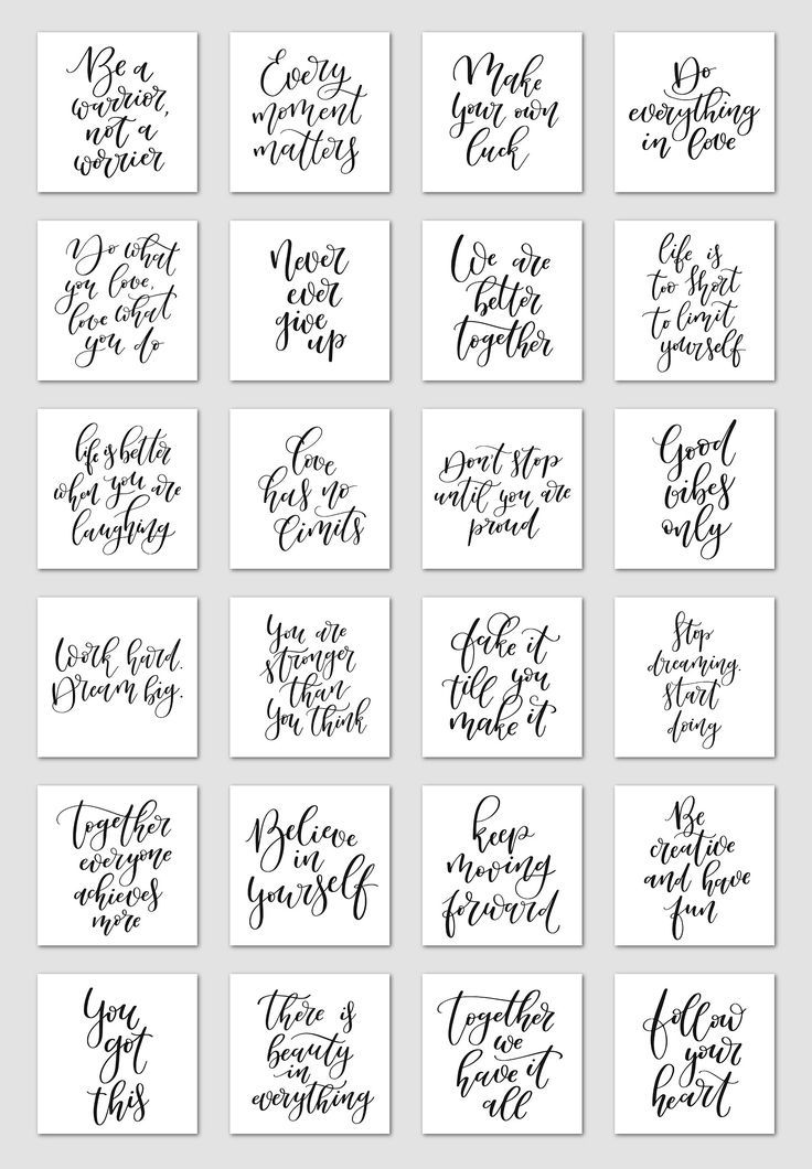 twelve handwritten greeting cards with the words merry christmas and happy new year