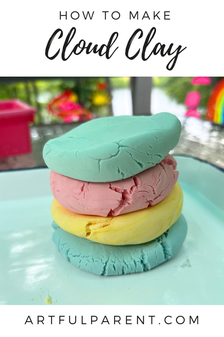 how to make cloud clay for kids and adults - artfulparent com, www artfulparent com