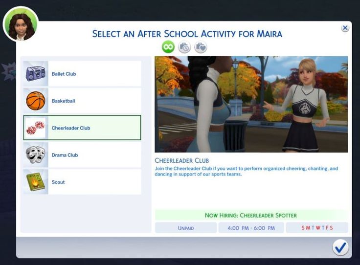 an image of a screen shot of the school activity page for marra's website