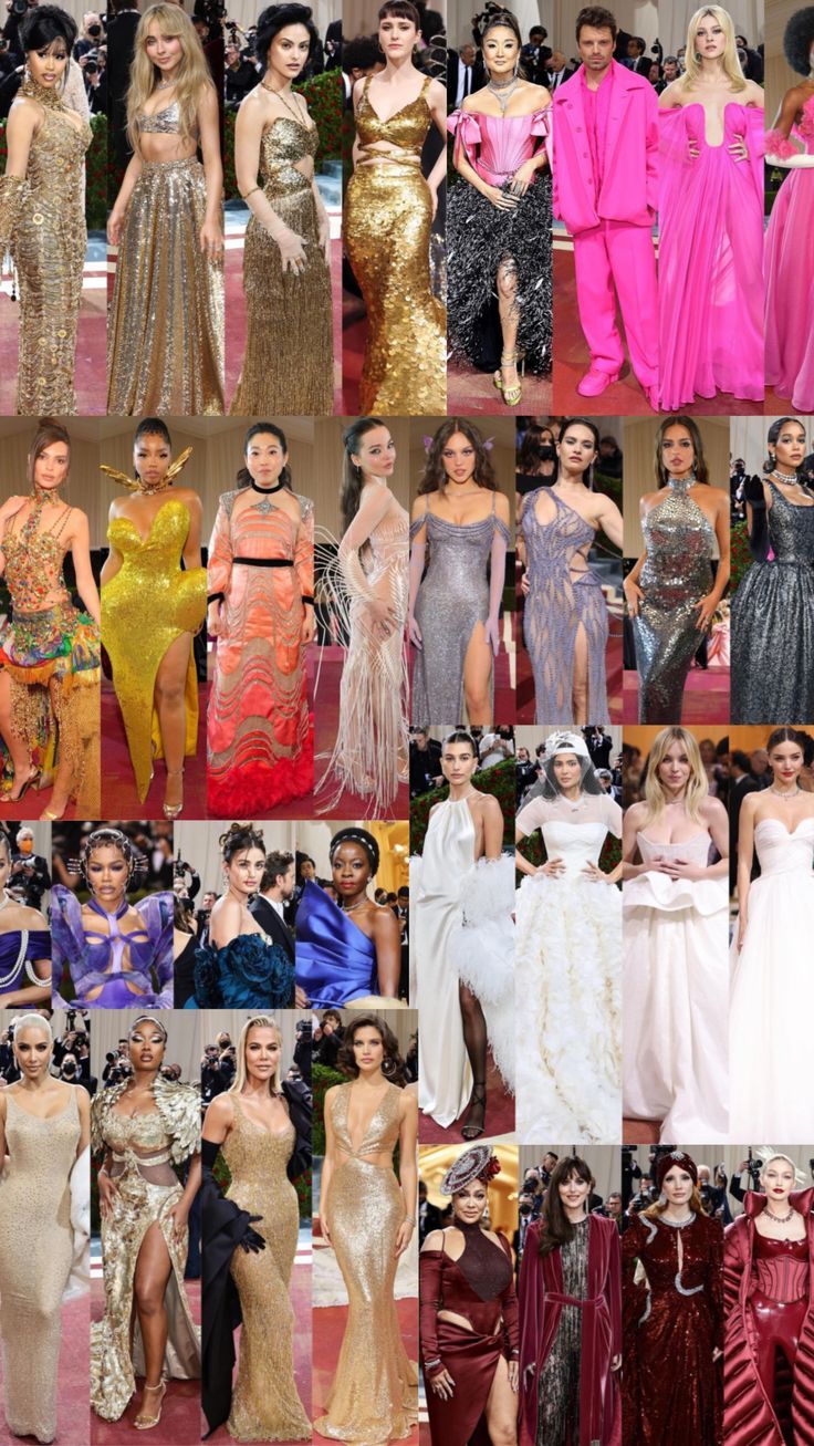 met gala celebrities' outfits for inspiration, trendy fashionable outfit, look book, evening dress #metgala #outfit #style #fashion #outfitonspo #inspiration #lookbook #eveningddress #glitter #glitterdress #trendyfashion Met Gala Outfits, Met Gala Dresses, Dress Aesthetic, Glitter Dress, Gala Dresses, Outfit Look, Look Book, Outfit Style, Inspired Dress