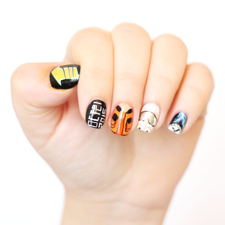 back to the future nail art retour vers le futur Back To The Future Nails, Future Nails, Crazy Nails, Nails Simple, October 21, Back To The Future, To The Future, Nail Tips, Pink Nails