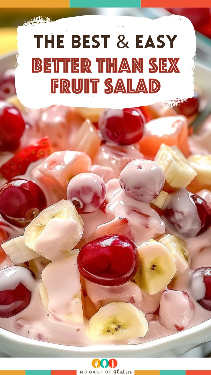 Congealed Salad Recipes Thanksgiving, Fruit Salad Recipe With Cream Cheese, Whip Cream Salad Recipes, Whipped Fruit Salad, Potluck Fruit Salad Recipes, Tang Fruit Salad Recipe, Whip Cream Fruit Salad, Diy Fruit Salad, Thanksgiving Ideas Food Side Dishes