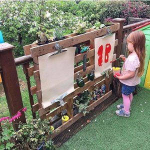 The curiosity approach in my setting | PACEY Eyfs Outdoor Area, Outdoor Kids Play Area, Curiosity Approach, Z Palette, Outdoor Play Space, Preschool Garden, Outdoor Learning Spaces, Play Area Backyard, Outdoor Play Spaces