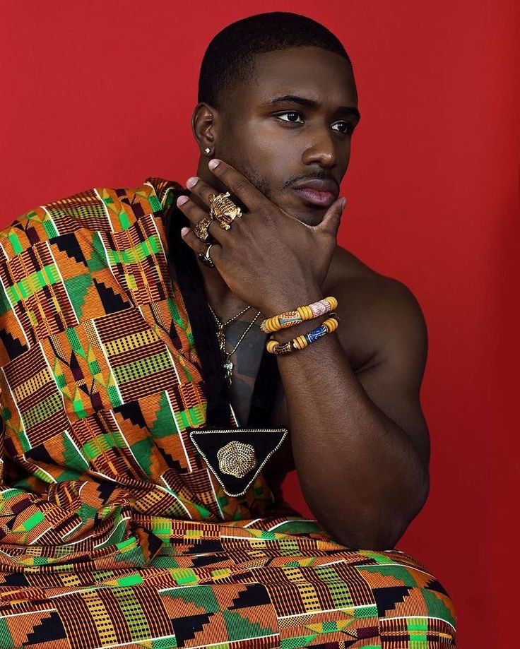 Ghana Culture, African Royalty, Black Men Fashion Casual, Glam Photoshoot, Cute Black Guys, African Inspired Fashion, African Men Fashion, African Men, Black Man