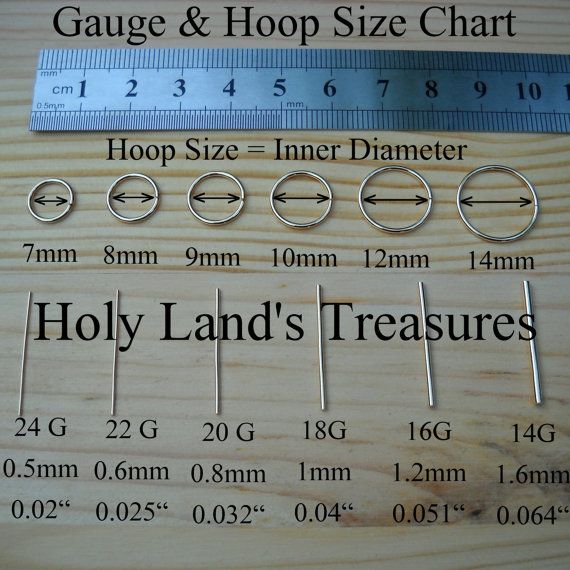 the size and sizes of metal pins on a wooden board with measurements for each piece