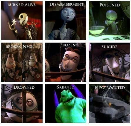 many different animated characters are depicted in the same image as they appear to be from movies