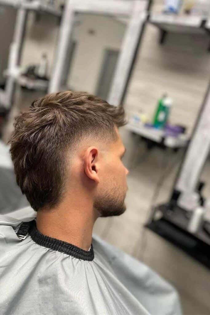 fade mullet Burst Fade Mullet, Fade Mullet, Short Hair With Beard, Mohawk Hairstyles Men, Mens Haircuts Short Hair, Burst Fade, Hairstyle For Men, Mullet Haircut, Faded Hair