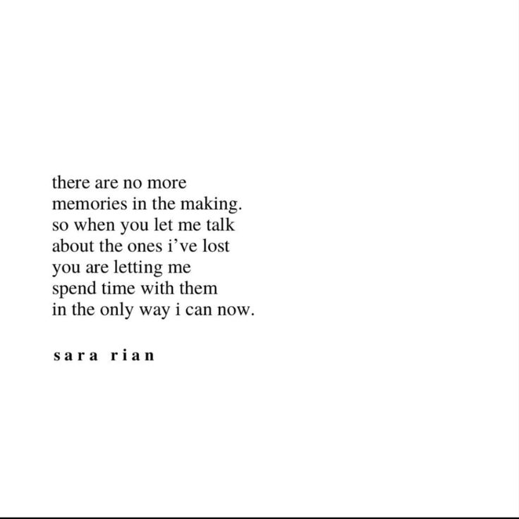 there are no more memories in the making so when you let me talk about the ones i've lost you are letting me spend and why i can now