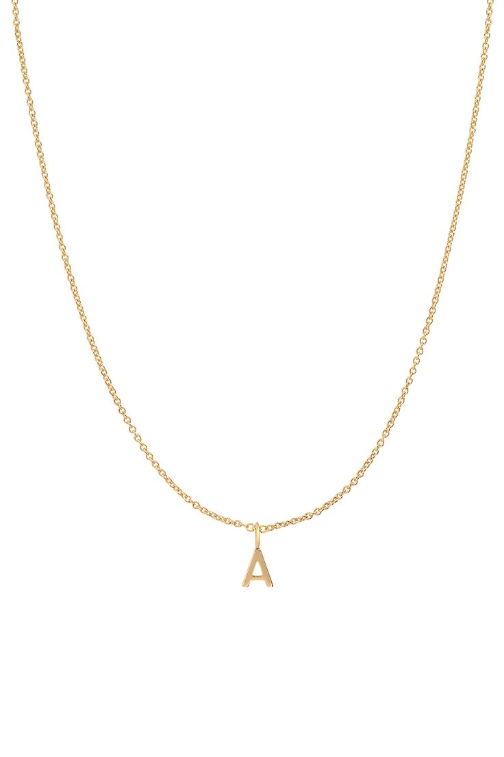 Known for our dainty-edge approach to contemporary jewelry, we are offering one of our very first designs as part of our Essential collection. We do initials well, so here we are offering a sweet neckline adornment, perfect for any occasion. Make it count. Expected shipping in 12-14 business days. Cheap Dainty Initial Necklace With Custom Name, Elegant Tan Charm Necklaces With Initials, Elegant Tan Initial Necklace For Everyday Wear, Elegant Tan Charm Necklace With Initials, Elegant Tan Initial Necklace For Everyday, Dainty Gold Initial Necklace For Birthday, Elegant Tan Necklace With Adjustable Chain, Dainty Tan Necklace For Everyday, Dainty Personalized Initial Necklace For Birthday