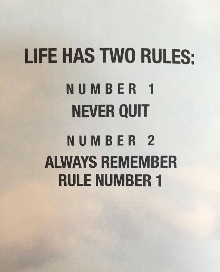 an airplane flying in the sky with words written below it that read life has two rules number 1 never out num b r 2 always remembers