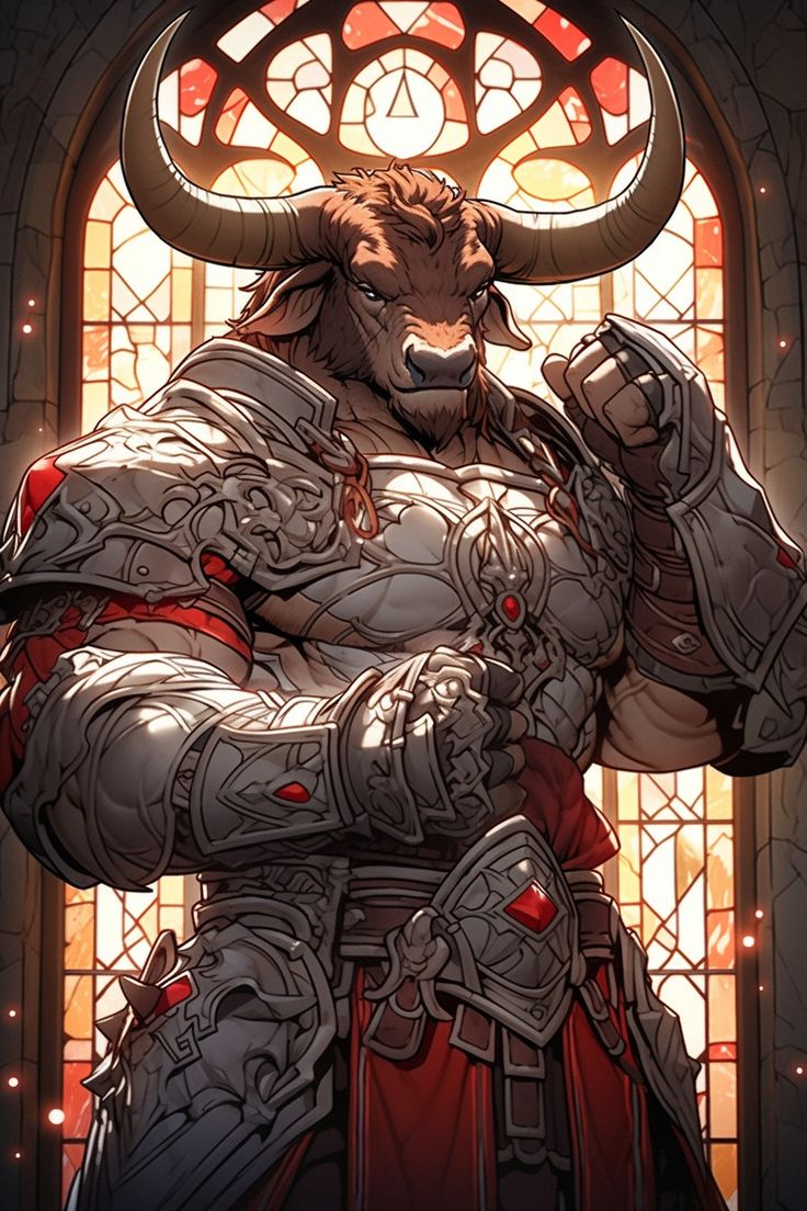 an image of a demon with horns and armor