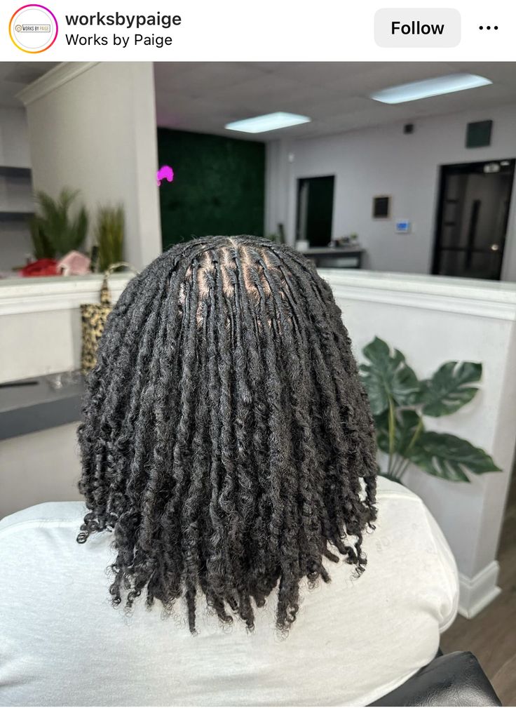 Instant Locs With Extensions, Small Locs Styles, Locs With Extensions, Small Traditional Locs, Medium Locs, Natural Hair Recipes, Small Locs, Dreadlocks Hair Care, Short Locs