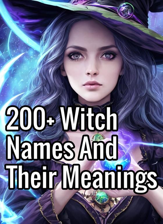 200+ Witch and Pagan Names and Their Meanings Names Of Witches, Tattoo Ideas For Witches, Familiars Witch Animal Names, Finding Your Witch Name, Cool Witchy Drawings, Witchy Words List, Witches Names Woman, What Is My Witch Name Quiz, Username Ideas Witch