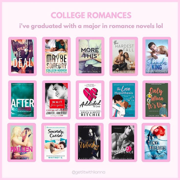 the college romance novels are available for purchase