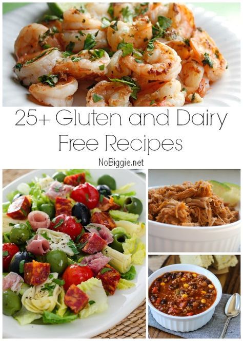 25 gluten and dairy free recipes