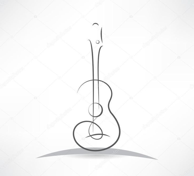 an acoustic guitar on a white background with shadow stock photo and royalty illustration music instruments