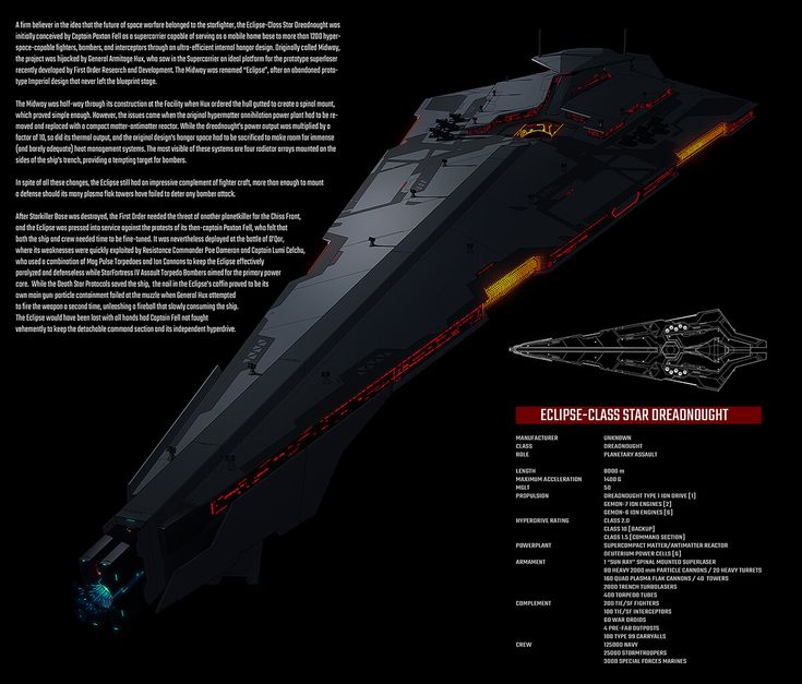 an image of a futuristic ship with red lights on it's side and the text below