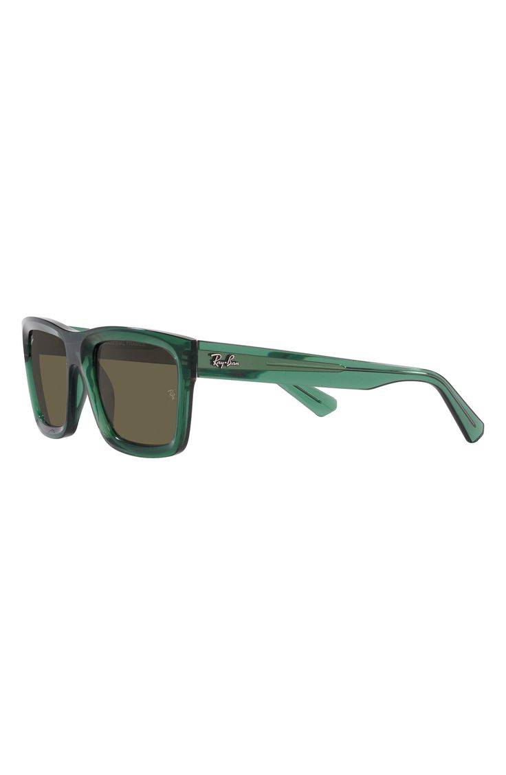 Polished logo hardware shines at the temples of sleek, lightweight sunglasses designed with timeless rectangular frames. 57mm lens width; 20mm bridge width; 145mm temple length 100% UV protection Prescription-compatible Molded acetate Made in Italy Classic Rectangular Polycarbonate Sunglasses, Rectangular Sunglasses With Mirrored Lenses, Green Rectangular Sunglasses With Tinted Lenses, Green Rectangular Sunglasses With Mirrored Lenses, Green Rectangular Tinted Sunglasses, Rectangular Sunglasses With Uv Protection, Modern Rectangular Sunglasses With Mirrored Lenses, Rectangular Glass Sunglasses With Tinted Lenses, Rectangular Clear Sunglasses With Mirrored Lenses