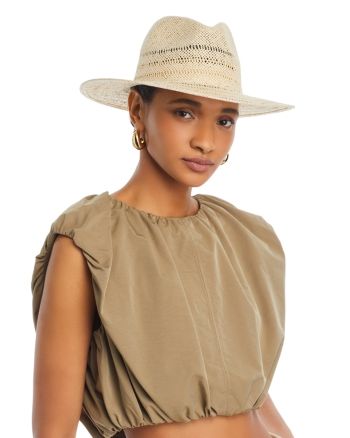 Hat Attack Ibiza Packable Hat Chic Packable Sun Hat For Spring, Chic Boater Hat For Spring Travel, Chic Packable Wide Brim Hat, Chic Wide Brim Packable Hat, Chic Spring Travel Boater Hat, Summer Packable Hats With Curved Brim, Chic Packable Straw Hat For Summer, Chic Summer Straw Hat Packable, Packable Panama Hat For Travel In Summer