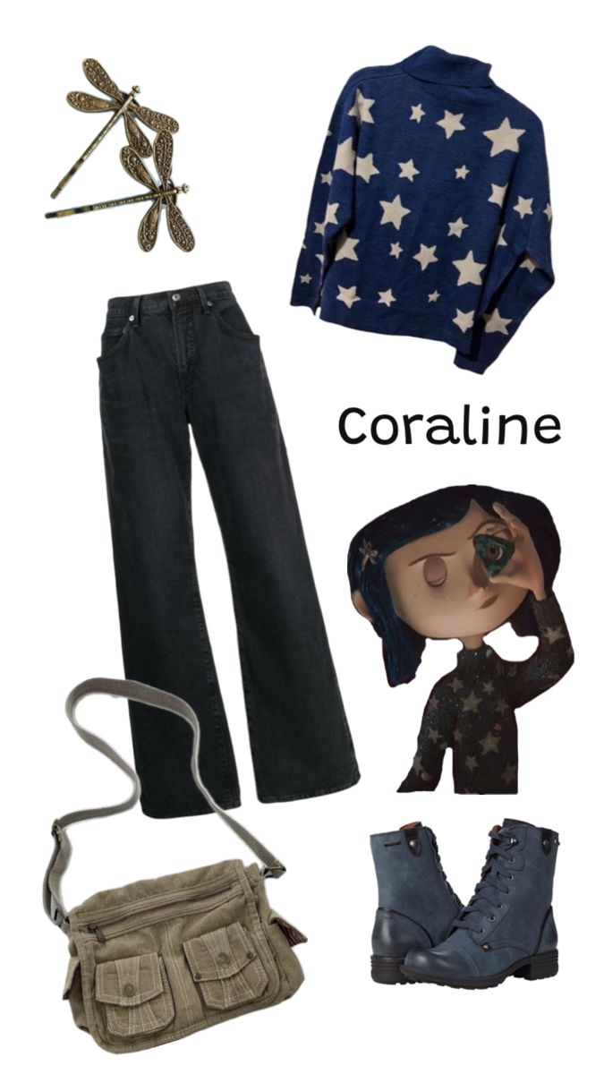 an assortment of clothes and accessories for dolls