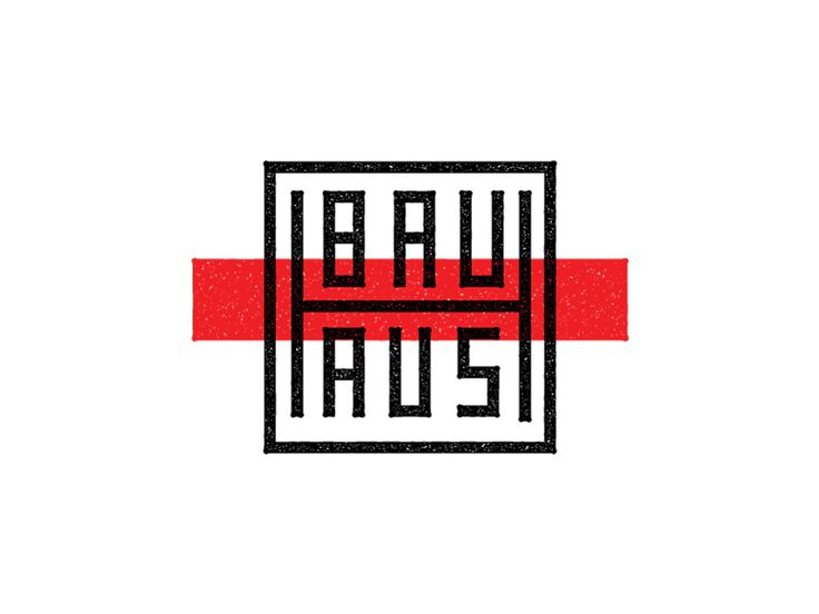 Bauhaus by John Mujica on Dribbble Bauhaus Logo Design, Bauhaus Branding, Asian Logo Design, Bauhaus Font, Bauhaus Logo, Graphic Design Inspiration Typography, Fruit Logo Design, Creative Typography Design, Asian Restaurant