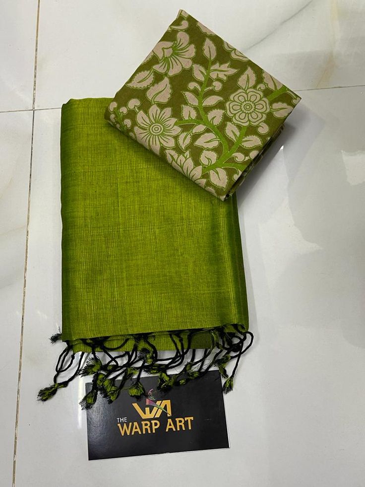 Pure cotton by mangalagiri pattu running blouse mangalagiri handloom sarees with extra pure cotton kalamkari blouse @ 1950 + shipping Saree without extra blouse @ 1850 + shipping To Buy, click here or Whatsapp image to chat directly with us: Whatsapp on+ 91 9502316419 Please join our telegram group for daily updates https://t.me/elegantfashionwear For daily updates on our latest collections, follow us on FB page https://www.facebook.com/elegantfashionwearindia/ Instagram: https://www.instagram.c Mangalagiri Pattu Sarees Blouse Designs, Kalamkari Saree Cotton, Mangalgiri Pattu Sarees With Blouse, Pattu Sarees Latest Collection, Elegant Green Cotton Silk Saree, Green Kalamkari Saree For Festivals, New Collection Sarees, Green Cotton Saree Look, Mangalgiri Pattu Sarees