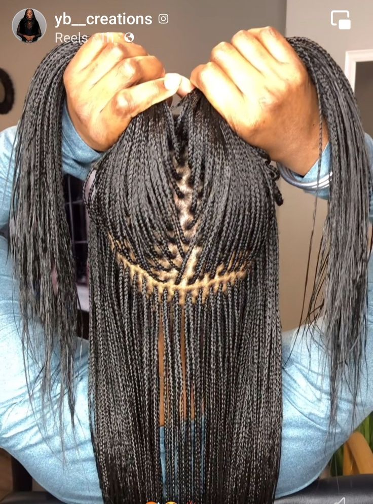 Micro Box Braids Short, Short Tiny Braids, Micro Knotless Braids, Micro Knotless, Ecostyler Gel, Micro Braids Human Hair, Micro Box Braids, Small Box Braids Hairstyles, Single Braids Hairstyles