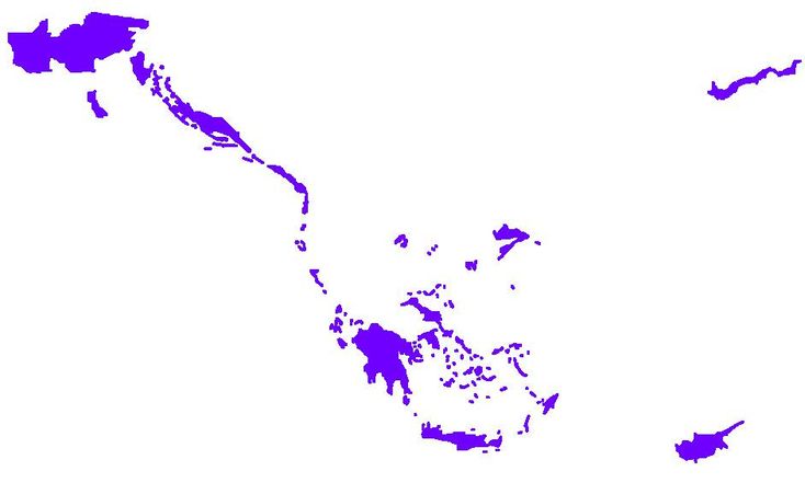 a purple map of the philippines on a white background with no image to describe it