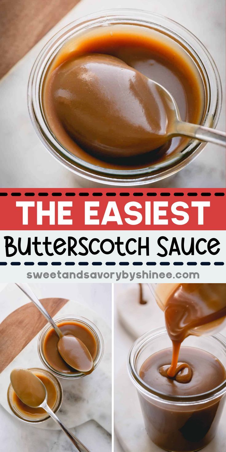 the best butterscotch sauce recipe is made with just 3 ingredients