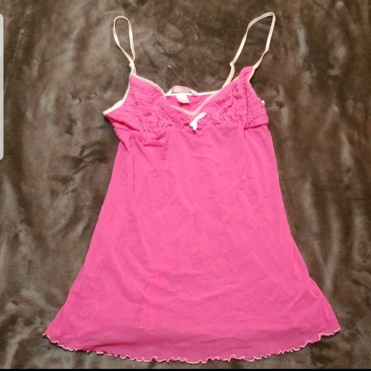 Victoria's Secret Sheer Like Gorgeous Pink Nightie Teddy Camisole Lingerie Slip Top Gorgeous Hard To Find Color Scheme And Style ~ New Without Tags (Purchased Online Therefore They Do Not Come With Attached Tags) ~ Ladies Size Large ~ Super Hard To Find Style & Size ~ Amazing High Quality Brand That Last ~ I Ship Daily ~ Pink Cami Sleepwear For Night, Victoria's Secret Camisole For Loungewear, Flirty Camisole Sleepwear For Sleepovers, Sheer Camisole Sleepwear For Loungewear, Sheer Camisole Sleepwear For Sleepover, Coquette Camisole Sleepwear For Sleepover, Sheer Spaghetti Straps Sleepwear For Sleepover, Sheer Sleepwear With Spaghetti Straps For Sleepover, Sheer Sleeveless Sleepwear For Pajama Party