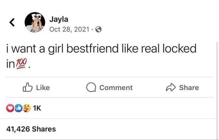 two tweets that are on the same page, one is saying i want a girl best friend like real locked in