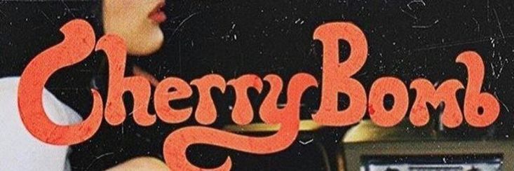 an advertisement for the cherryboom television show