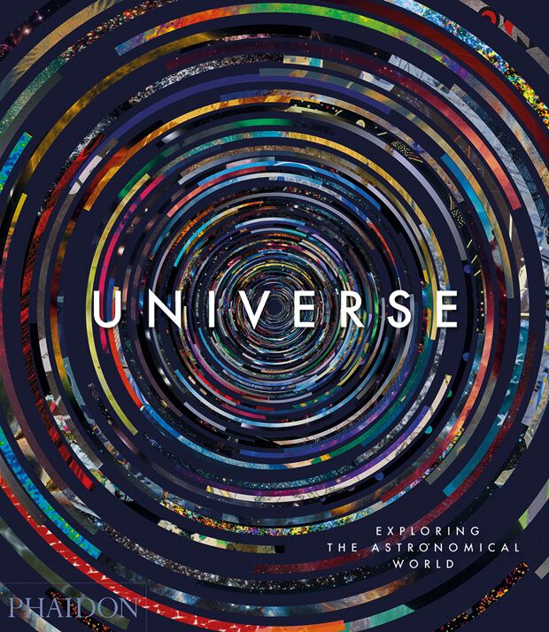 an image of the cover of a book that reads,'universe '