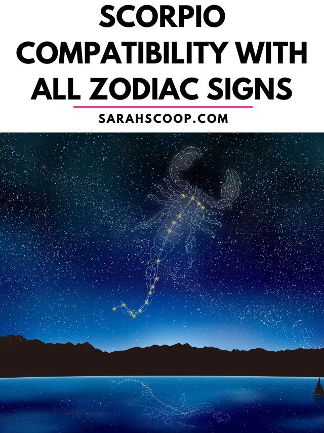 the zodiac sign for scorpio compability with all zodiac signs