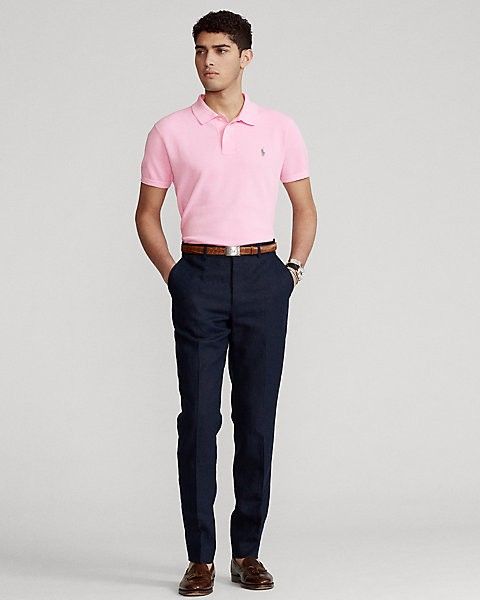 Polo Shirt Outfit Men Formal, Mens Work Outfits Office Wear, Graduation Outfit Ideas Men, Men Wedding Attire Guest, Graduation Fits, Preppy Style Outfits, Polo Shirt Outfit Men, Mens Office Wear, Sartorial Style