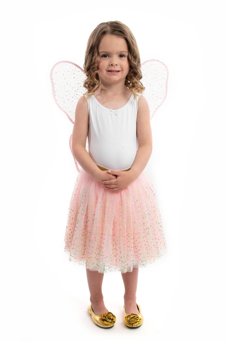 It's irresistible to twirl, jump, and dance in this fun, soft shimmery pink tutu! Ages 3-8 Made with three layers of pink soft tulle that with a knit underskirt and decorated with colorful sequins Soft elastic waistband to fit a variety of sizes and ages Breathable, Silky Soft, 100% Polyester Fabrics Accessories Sold Separately Playful Pink Tutu Dress For Dress-up, Pink Tulle Tutu Dress For Dance, Summer Fairy Dress With Tulle Skirt, Spring Pink Fairy Dress With Tulle Skirt, Pink Fairy Tutu Dress For Summer, Pink Fairy Style Tutu Dress For Summer, Spring Fairy Style Tutu Dress With Tulle Skirt, Pink Glitter Tulle Tutu Dress For Dress-up, Pink Ballet Tutu Dress In Tulle