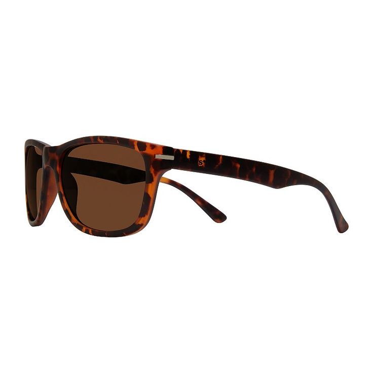 These Men's Levi's Plastic Rectangle Sunglasses are wonderful. DETAILS Polycarbonate lens material Standard hinges Plastic frame material ImportedFIT DETAILS How do I find my frame size? Eye size: 53mm, 58mm Bridge size: 18mm Temple size: 142mm, 145mm Rectangle silhouette Size: One Size. Color: Brown. Gender: male. Age Group: adult. Rectangular Polarized Sunglasses For Travel, Classic Brown Sunglasses For Travel, Classic Brown Sunglasses For Outdoor, Brown Mirrored Sunglasses For Travel, Modern Brown Sunglasses For Outdoor, Brown Anti-reflective Sunglasses For Travel, Modern Brown Wayfarer Sunglasses, Brown Rectangular Sunglasses For Outdoor, Trendy Brown Polycarbonate Sunglasses