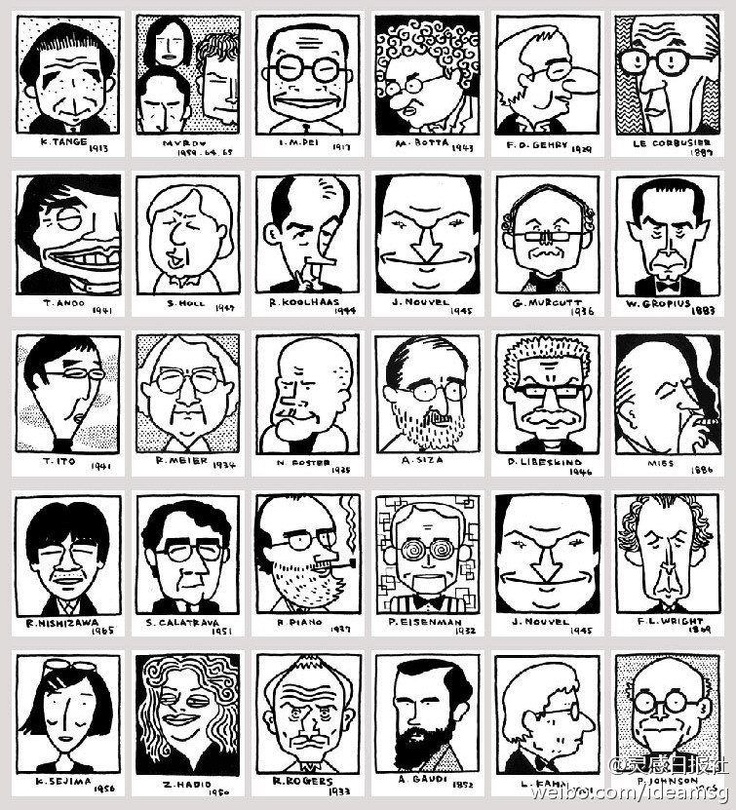 an image of cartoon faces with different expressions in each one's face, and the other