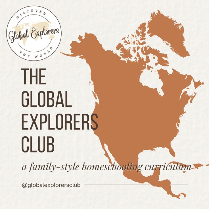 the globe explorer's club logo and map